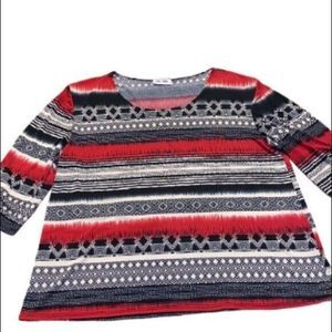 Star Vixen Round Neck Half Sleeve Top XL